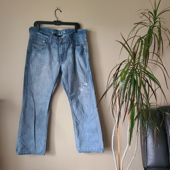 Helix slim boots jeans size 36×30 men's - Picture 1 of 13